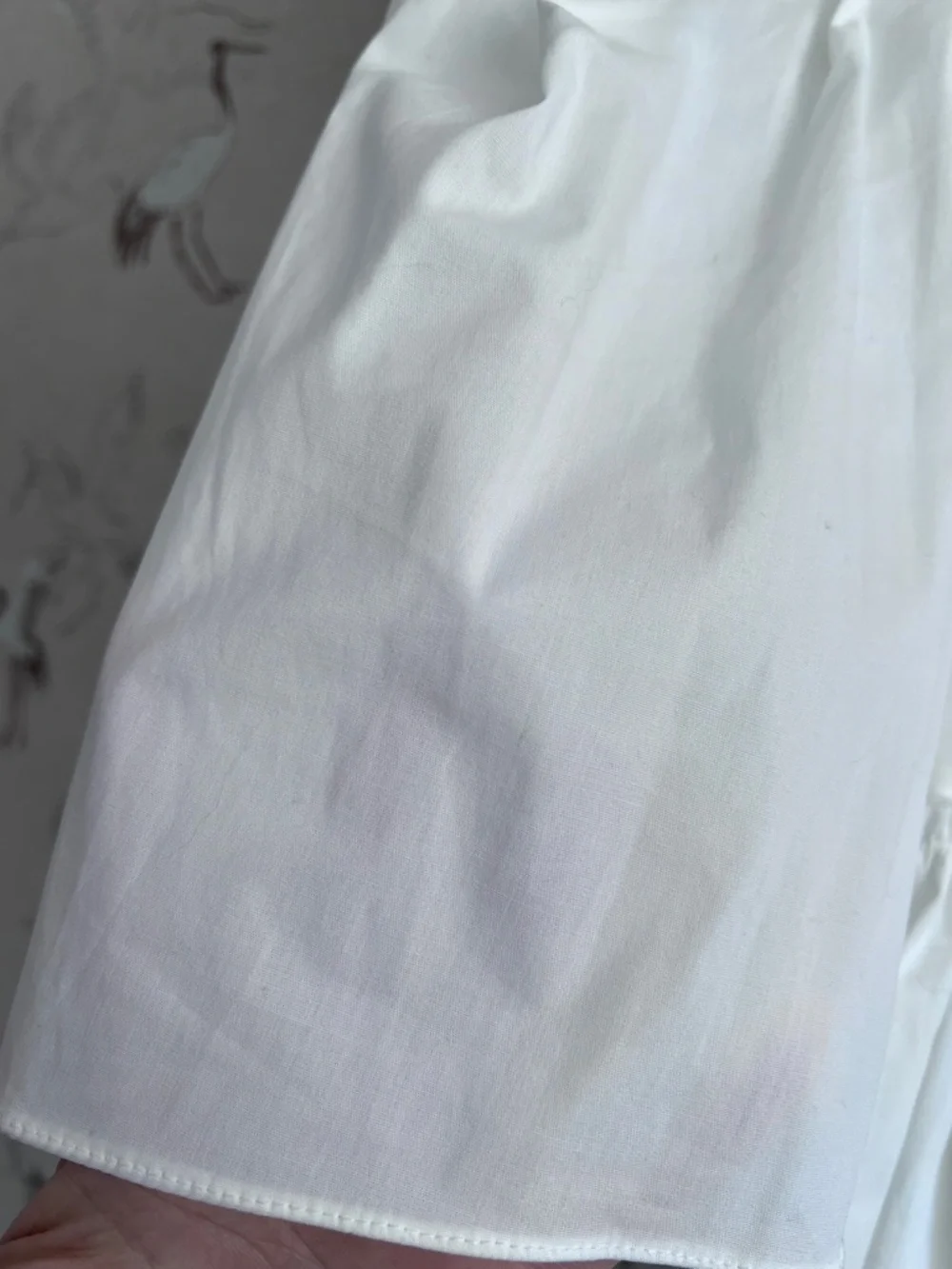 Brock collection‎ white puff sleeve peplum blouse - Picture 4 of 12